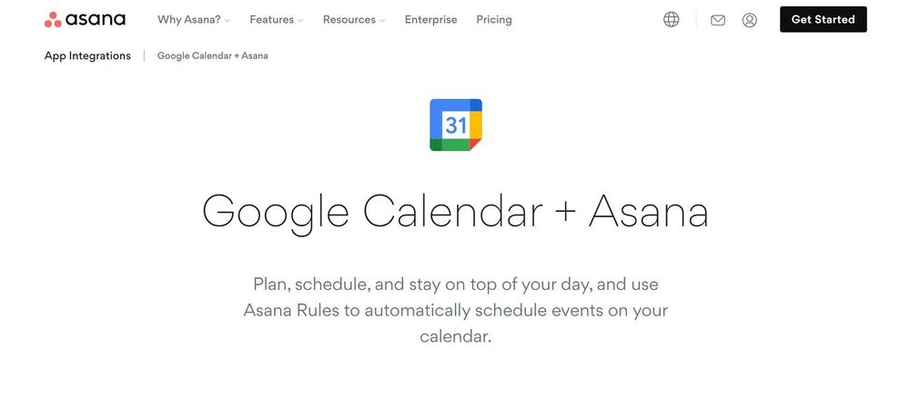 Asana Calendars Integration