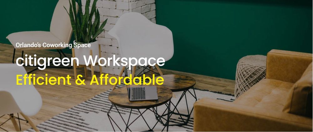 Citygreen Workspaces homepage
