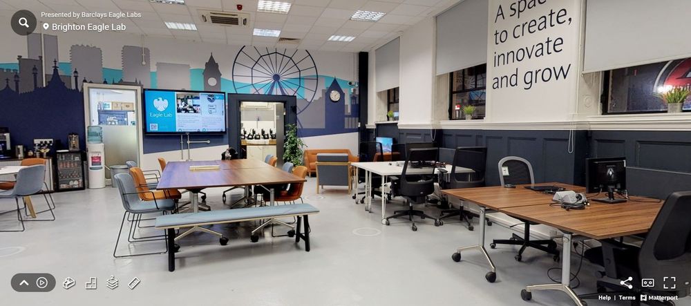 Barclays Eagle Labs Brighton coworking space