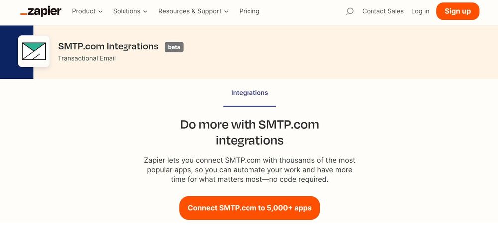 SMTP + Zapier