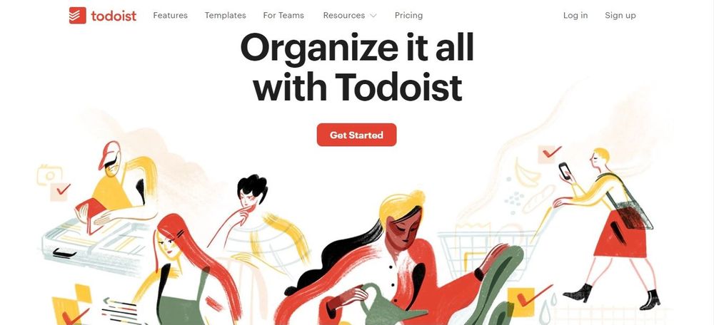 todoist homepage