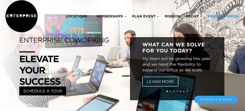 Enterprise coworking