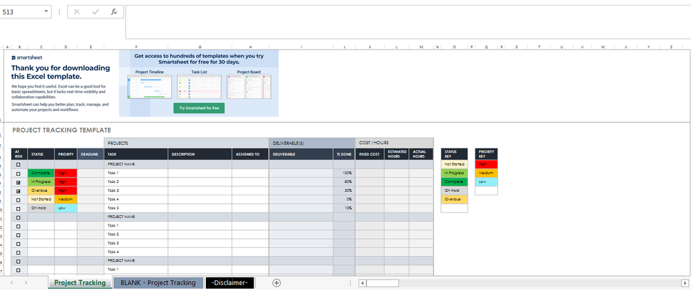 Can You Manage A Project Effectively With Excel? - Raildiary